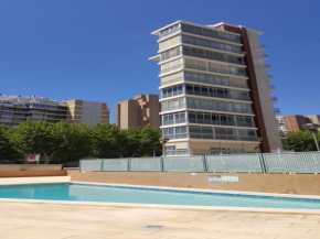 2ª Linea playa Benidorm con aire acond 3-4 pers Piscina APT OCEAN, garaje se abona